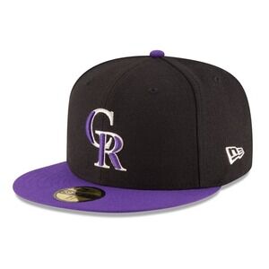 Colorado Rockies New Era Alternate Authentic On-Field 59FIFTY Fitted Hat 7 3/8